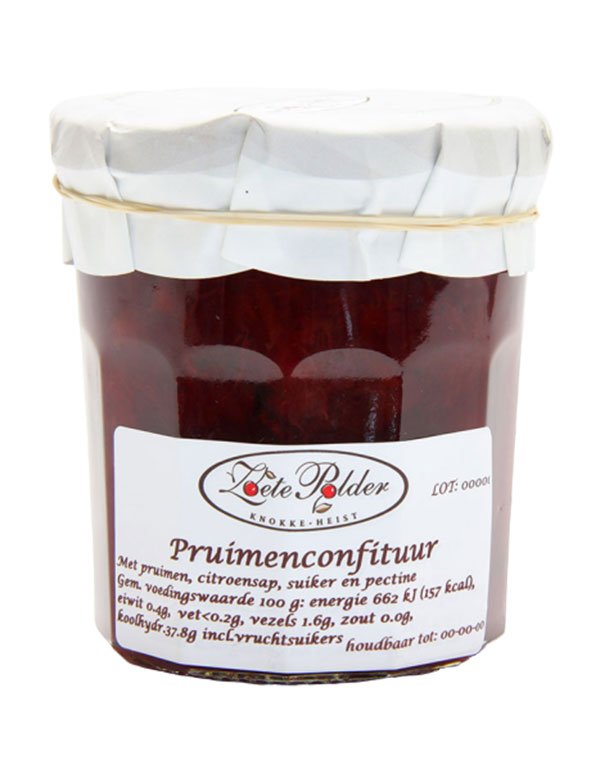 Confituur van pruimen