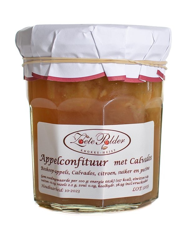 Confituur van appel met Calvados